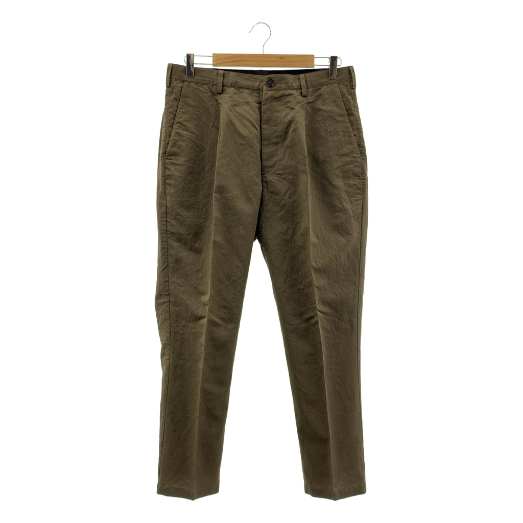 야마우치 / 야마우치 | 야마우치 염축 가공 원탁 슬림 팬츠 | 4 |