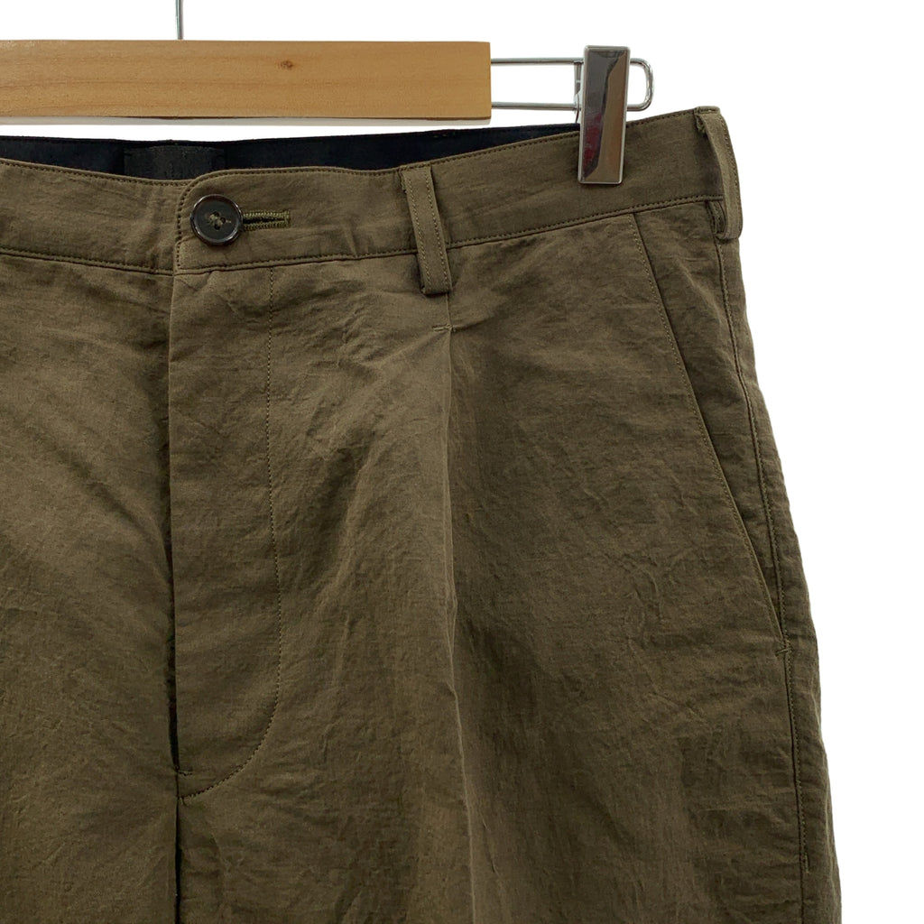 야마우치 / 야마우치 | 야마우치 염축 가공 원탁 슬림 팬츠 | 4 |