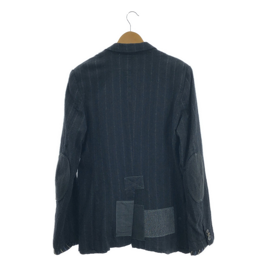 JUNYA WATANABE COMME des GARCONS MAN / 준야 와타나베 콤 데 걸슨맨 | 2013AW | 울 패치워크 테일러드 재킷 | M | 블랙 | 남성