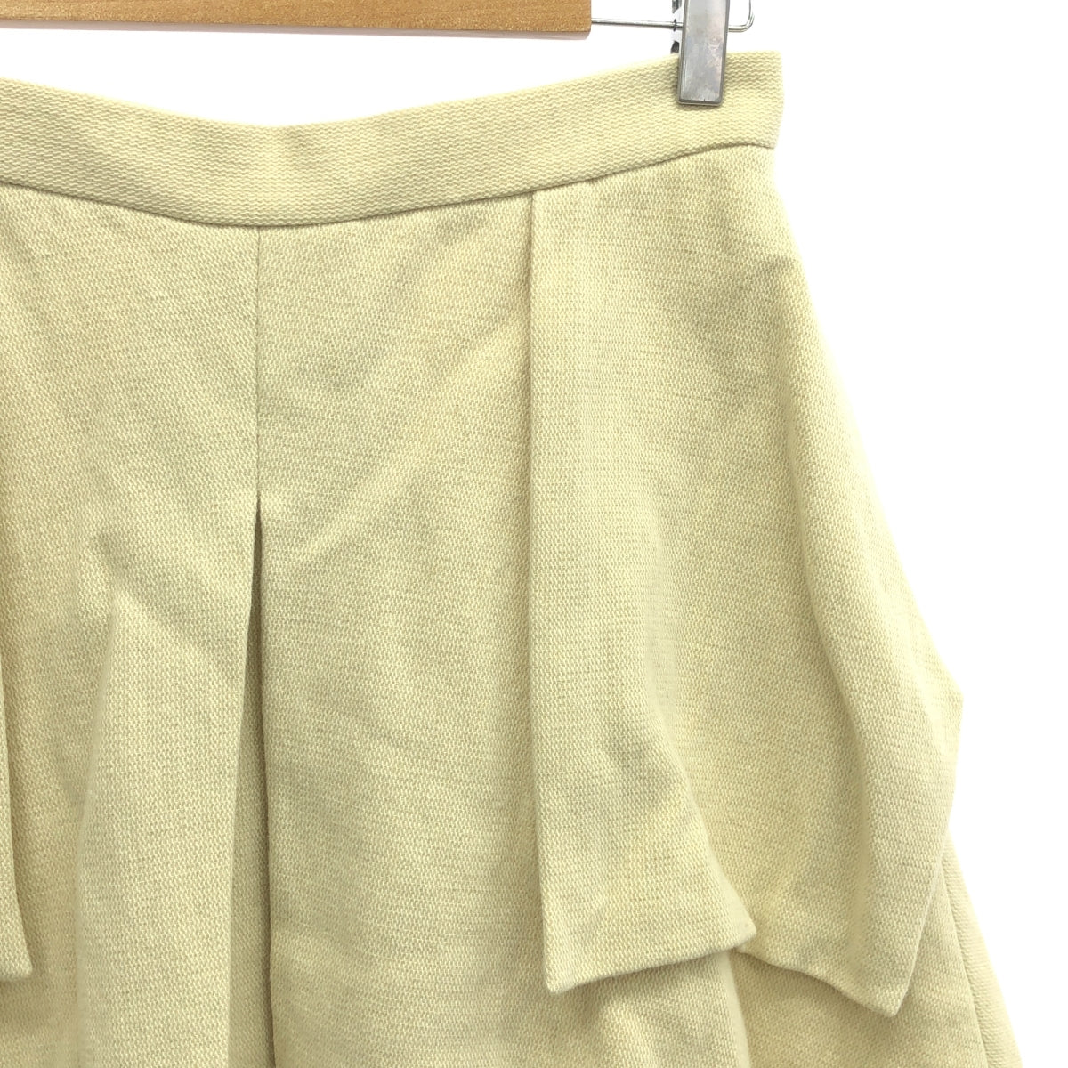 Drawer | Wool linen patch pocket skirt | 36 | Women's