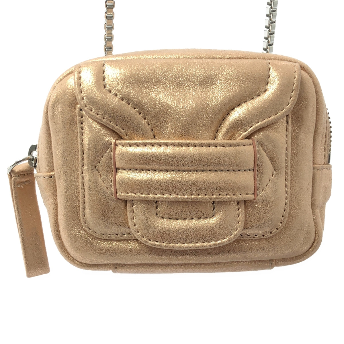 PIERRE HARDY / 피에르 알디 | 2024SS | ALPHA PAD NANO 알파 패드 나노 마이크로 가죽 숄더백 |