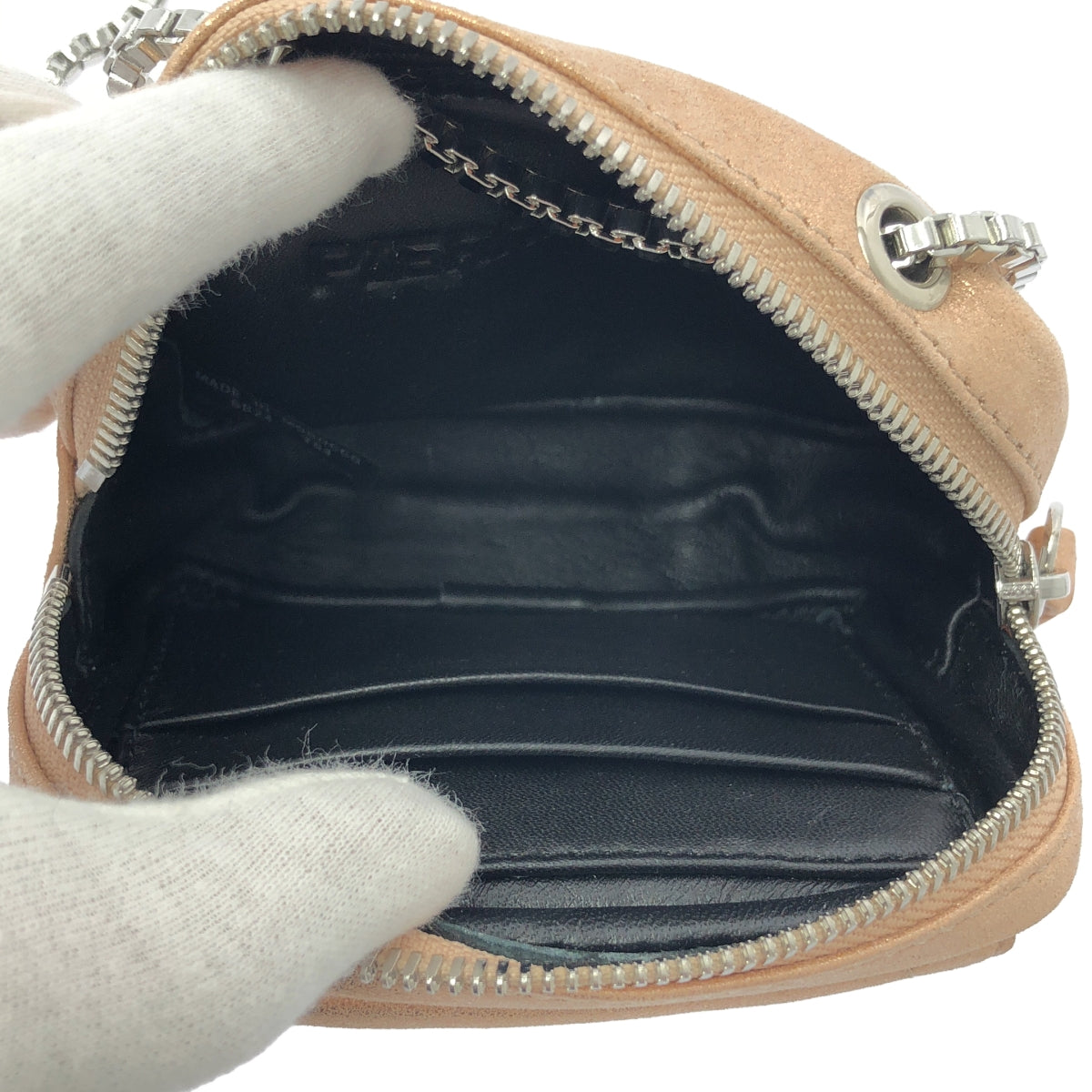 PIERRE HARDY / 피에르 알디 | 2024SS | ALPHA PAD NANO 알파 패드 나노 마이크로 가죽 숄더백 |