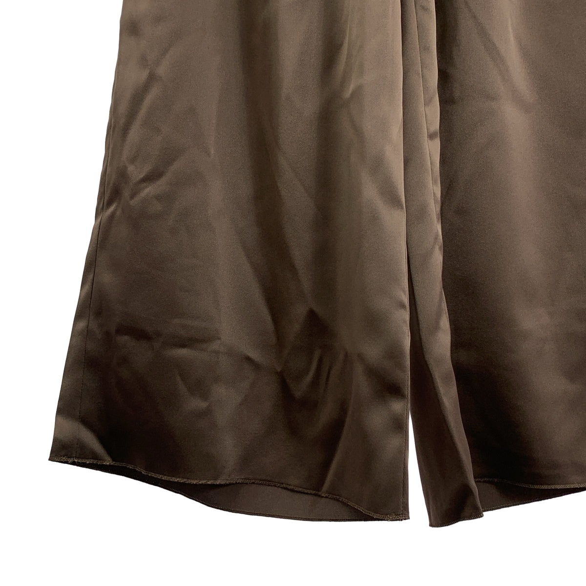 Plage / 플라주 | 2025SS | satin loose / 드로스트링 웨스트 고무 이지 팬츠 | 36 |