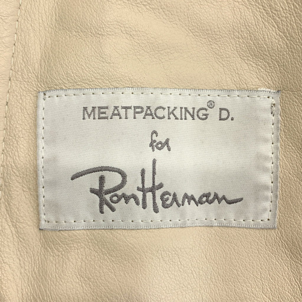 Ron Herman / Ron Herman | x MEATPACKING D / Meatpacking D 合作款 Mouton MA-1 飛行外套 | L |