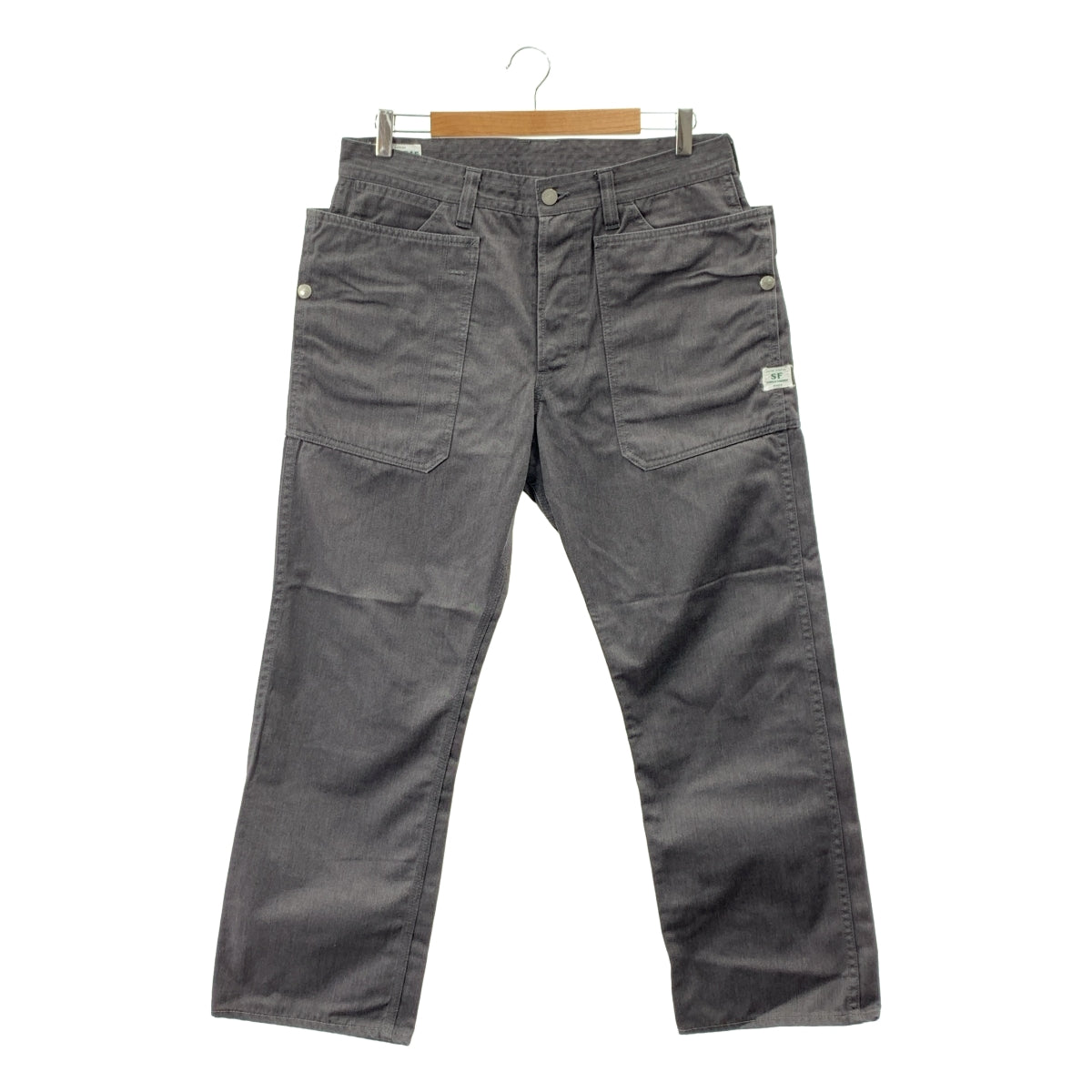 SASSAFRAS | 雙口袋寬版工裝褲 | L碼 | 男款