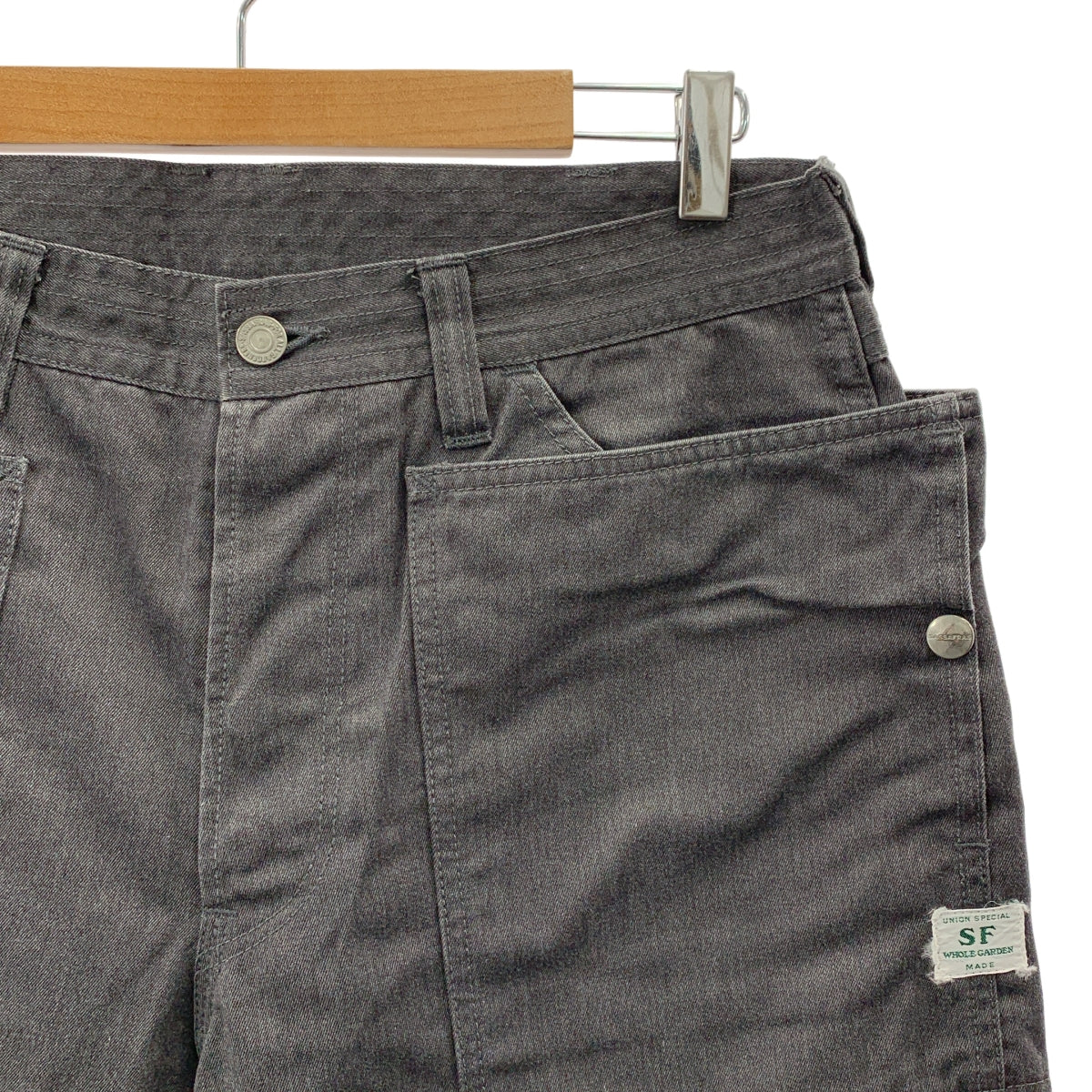 SASSAFRAS | 雙口袋寬版工裝褲 | L碼 | 男款