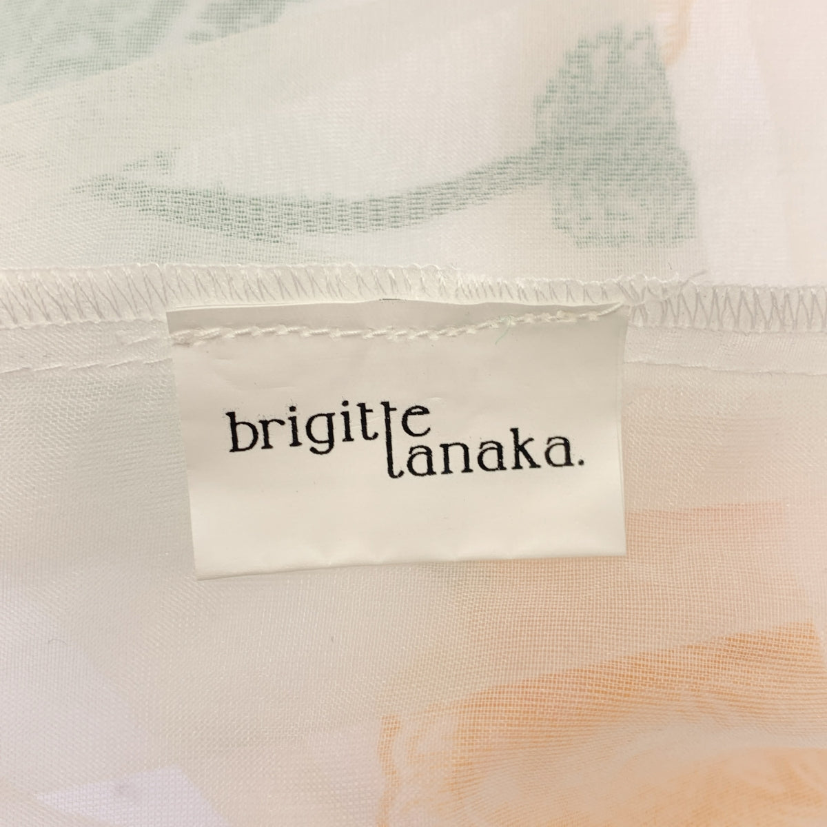 brigitte tanaka / ブリジットタナカ | フラワー エンブロイダリー シアー トートバッグ |