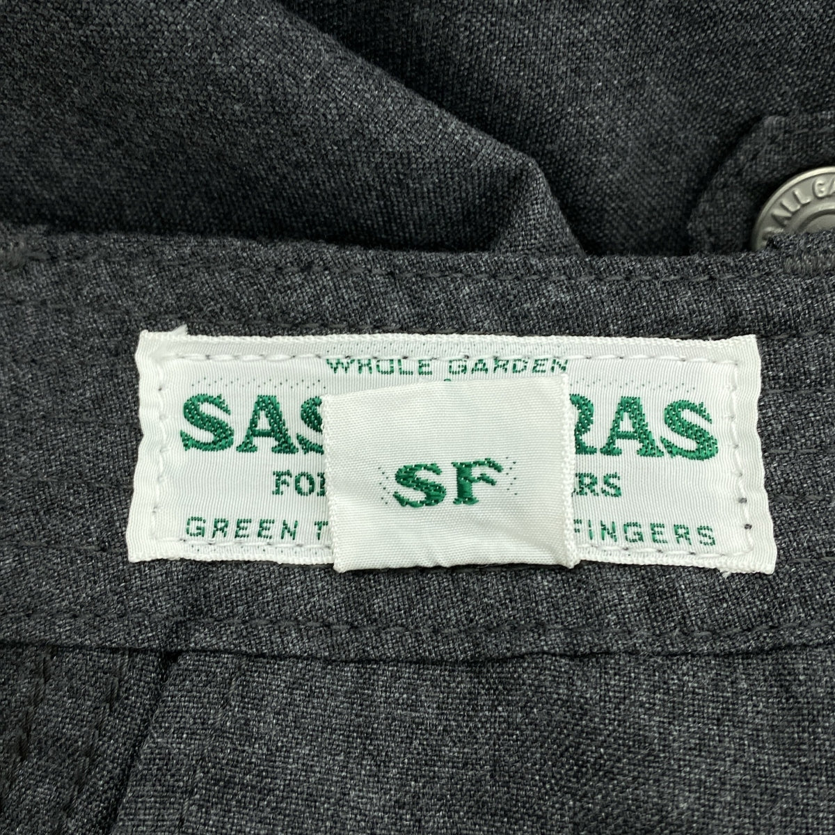 SASSAFRAS / 사사후라스 | SPRAYER PANTS 폴리에스테르 코튼 스플레이어 팬츠 | S | 맨즈