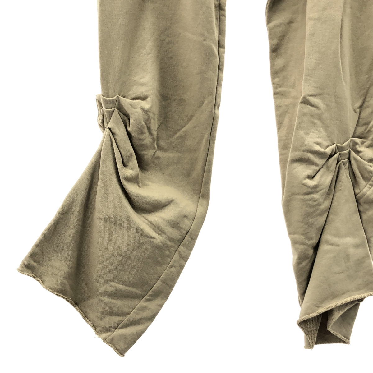 DRIES VAN NOTEN | 褶皺運動褲 | S碼 | 米色 | 女款