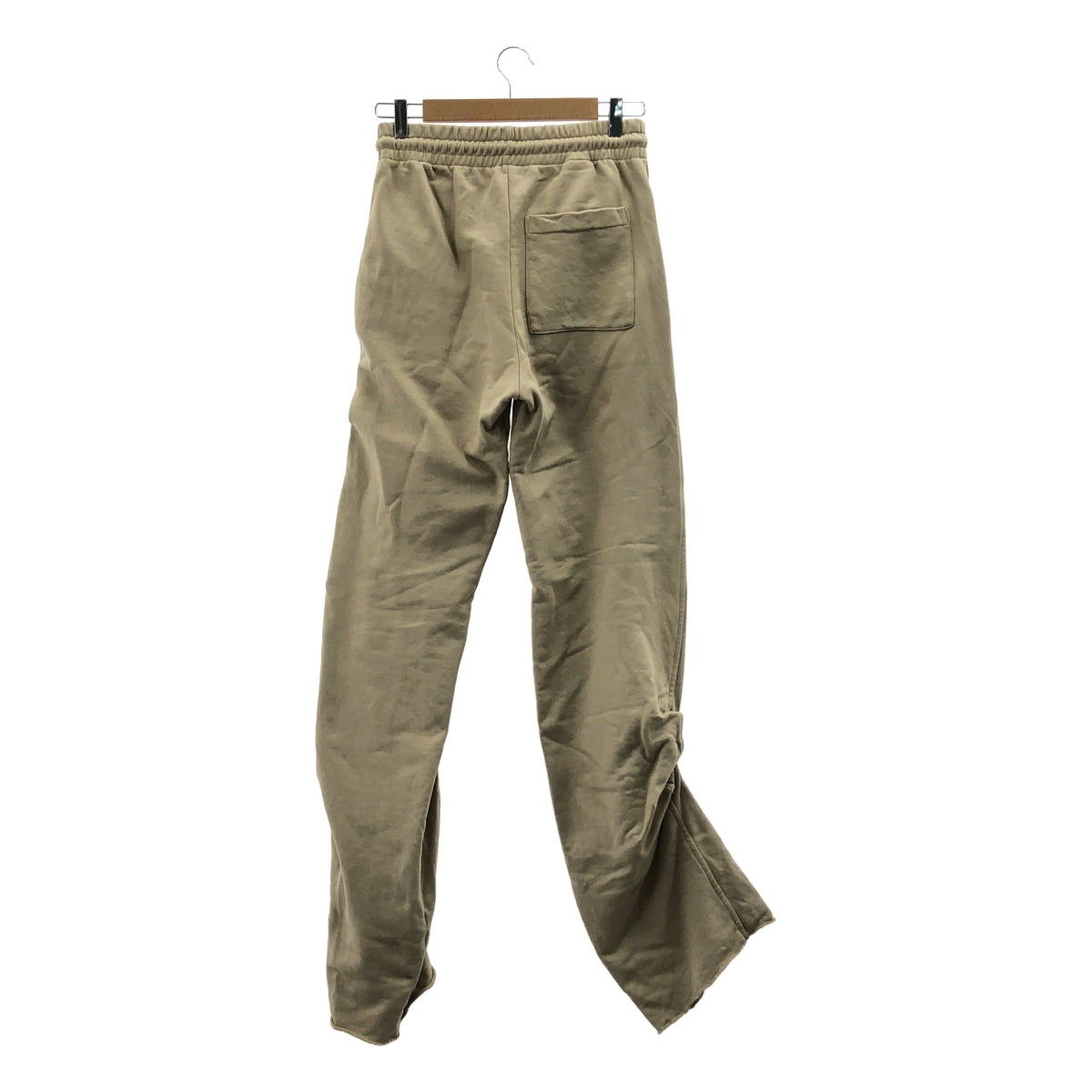 DRIES VAN NOTEN | 褶皺運動褲 | S碼 | 米色 | 女款