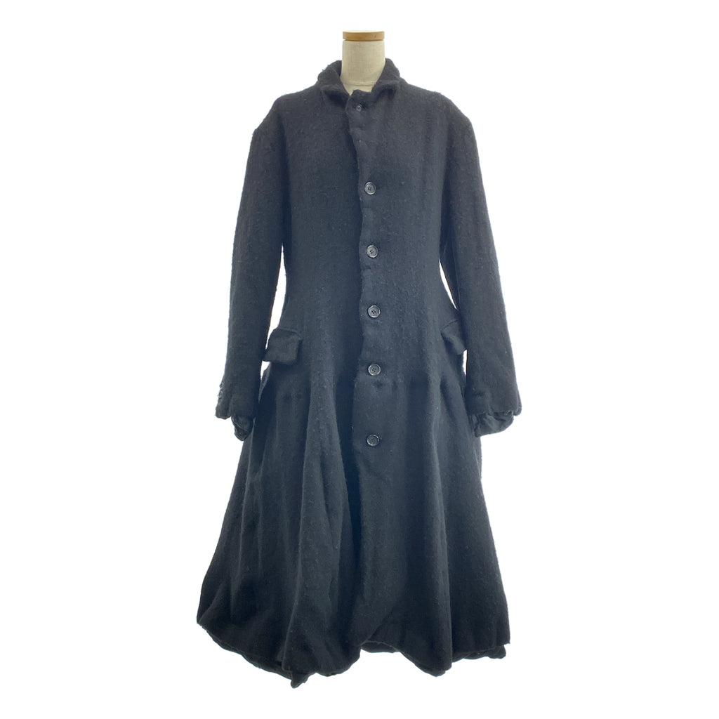 COMME des GARÇONS | 2022 秋冬 | 羊毛縮水不規則單排扣大衣 / 全襯裡 | S 碼 | 女款