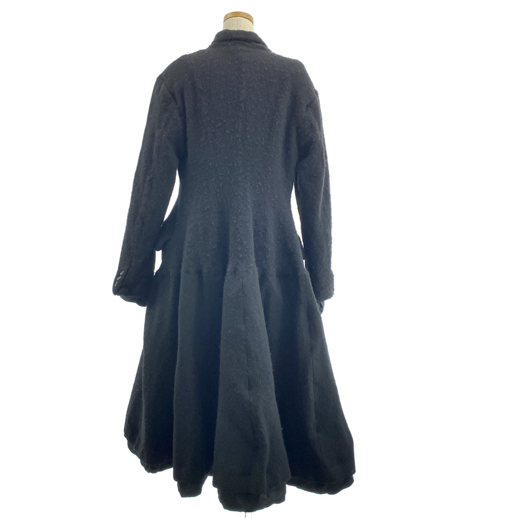 COMME des GARÇONS | 2022 秋冬 | 羊毛縮水不規則單排扣大衣 / 全襯裡 | S 碼 | 女款