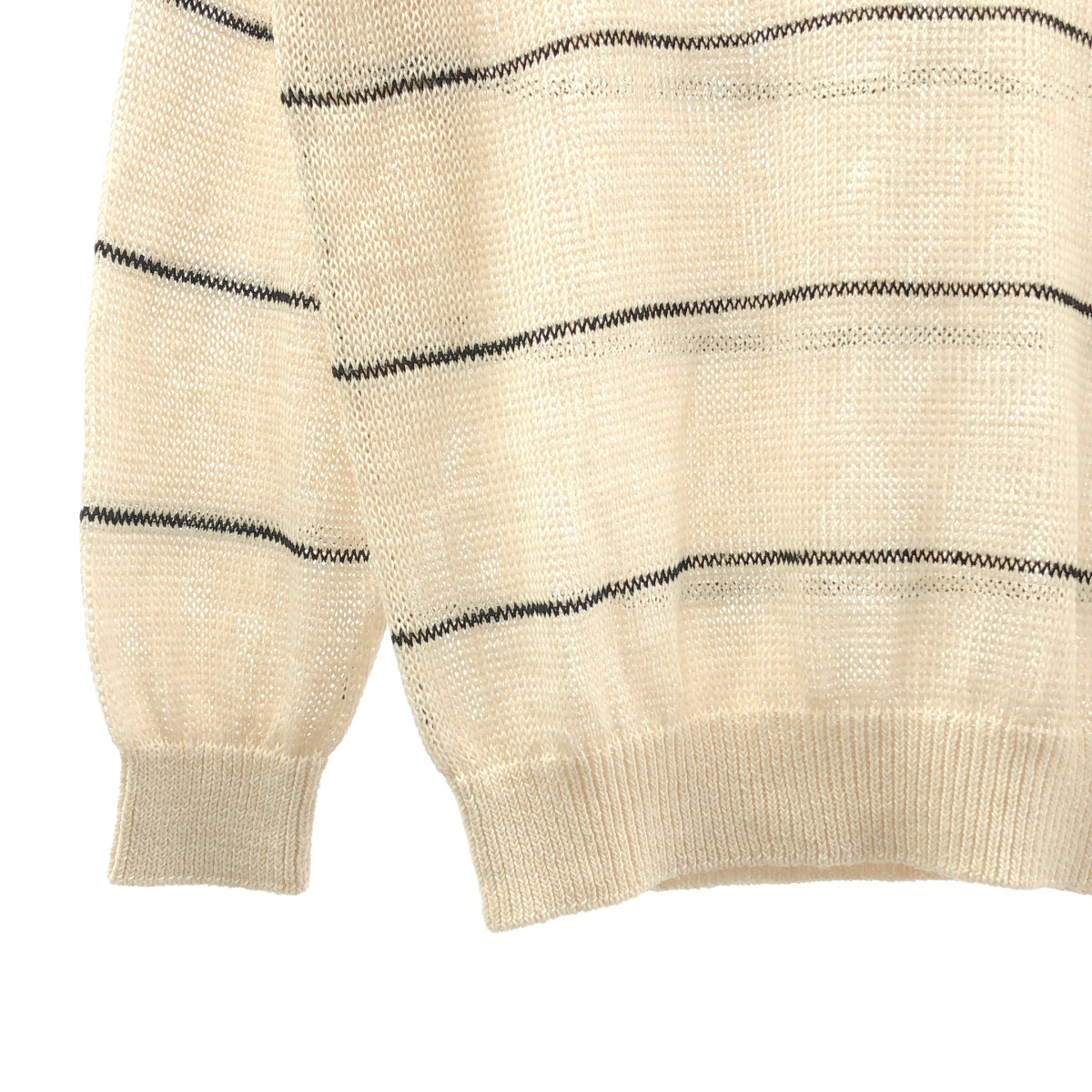 Plage / 플라주 | 2025SS | LINEN MIX V 넥 니트 스웨터 | F | 여성