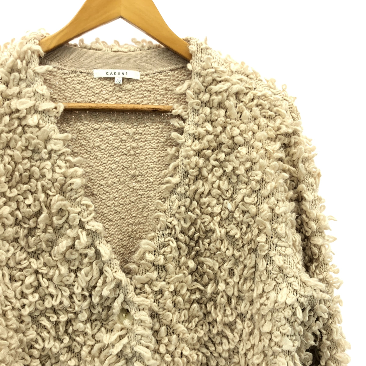 CADUNE | Poodle knit cardigan | 38 | Women's