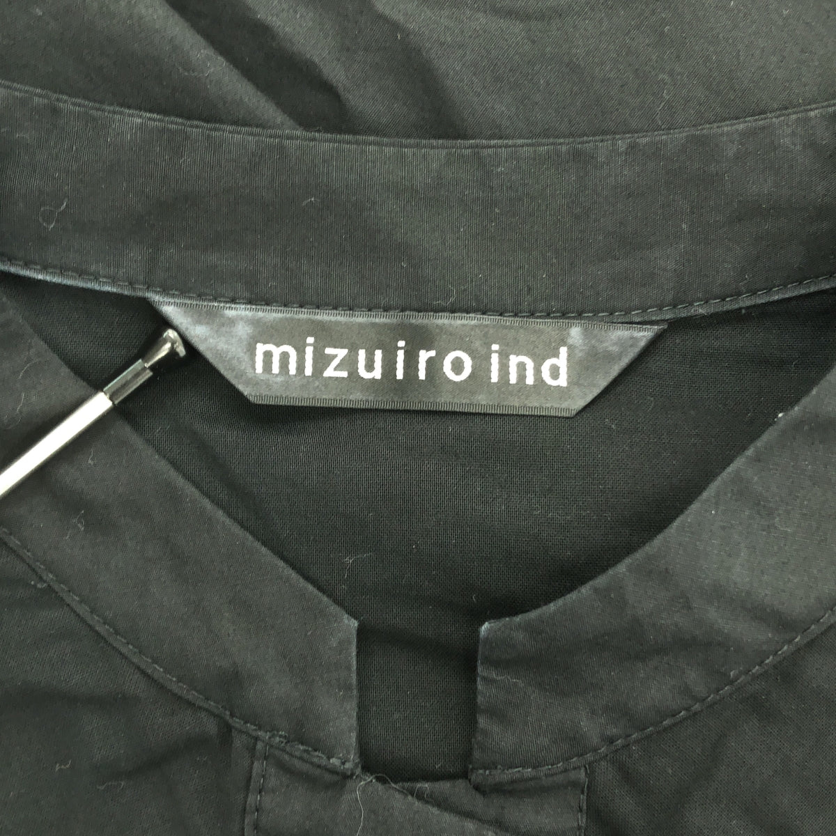 mizuiroind / ミズイロインド | シアー 切替 シャツワンピース | F | レディース