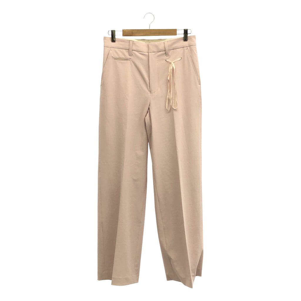 【新品】  Midorikawa / ミドリカワ | 2024SS | STRETCH WIDE SLACKS ストレッチ ワイドスラックス パンツ | S | PINK / ピンク | メンズ