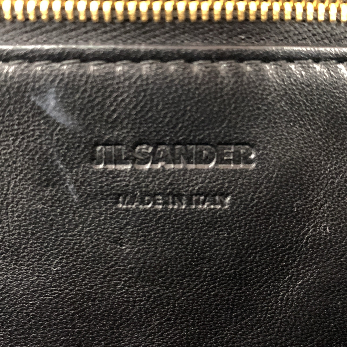 【미품】 JIL SANDER / 질 썬더 | GOJI BAMBOO 고지 대나무 / 미니 가죽 2WAY 숄더백 | 블랙 | 여성