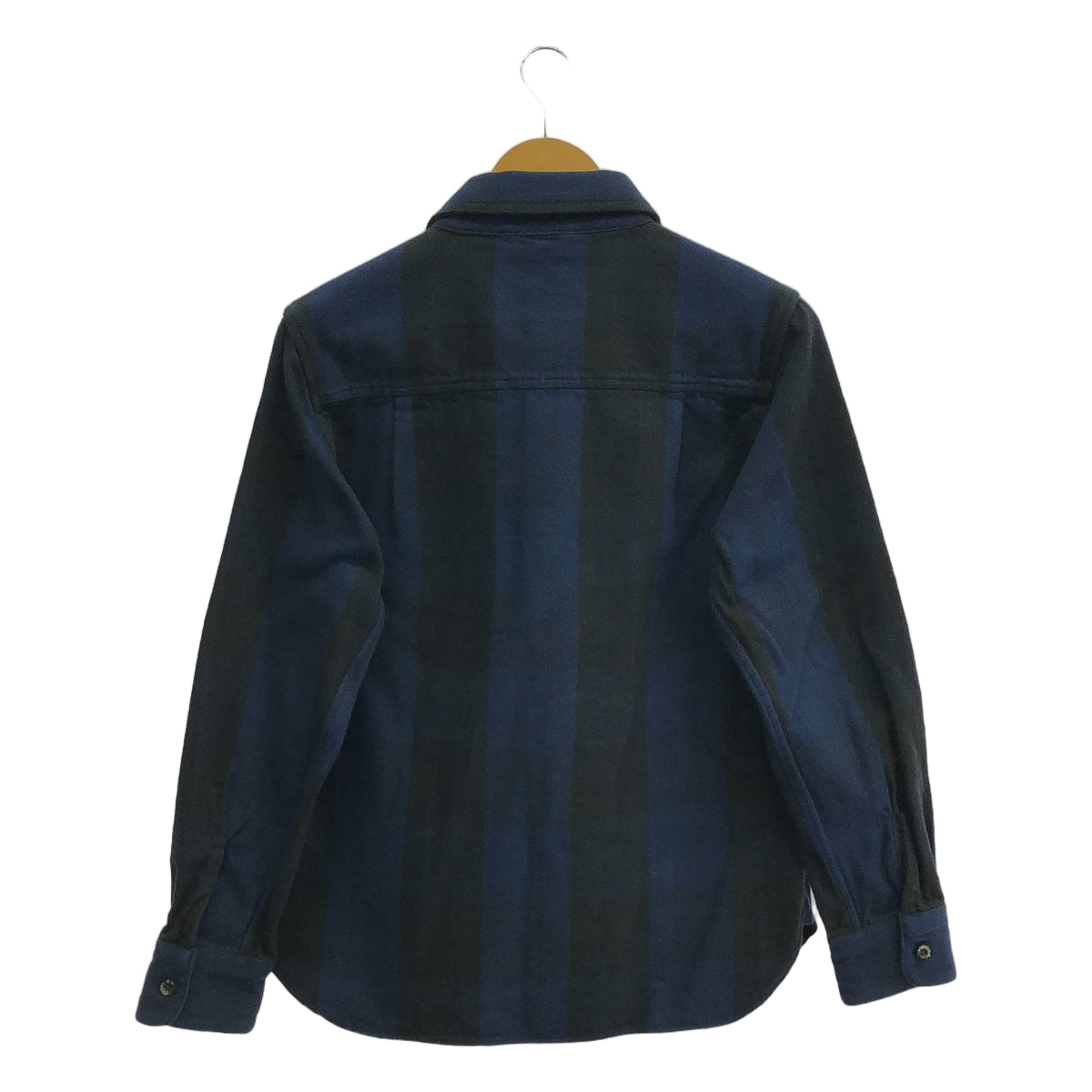 DESCENDANT / ディセンダント | PLAID LS SHIRT チェック シャツ | 1 | ネイビー / ブラック | メンズ