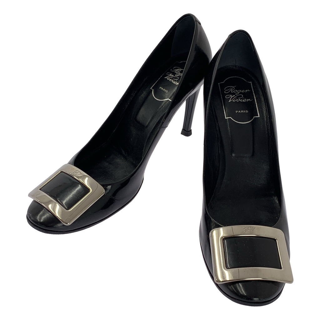 Roger Vivier | 漆皮Logo高跟鞋 | 尺寸38.5 | 女士