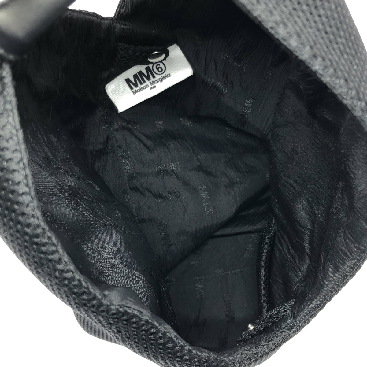 MM6 Maison Margiela | Mesh Japanese Tote Bag Small | UNI | Black | Women's