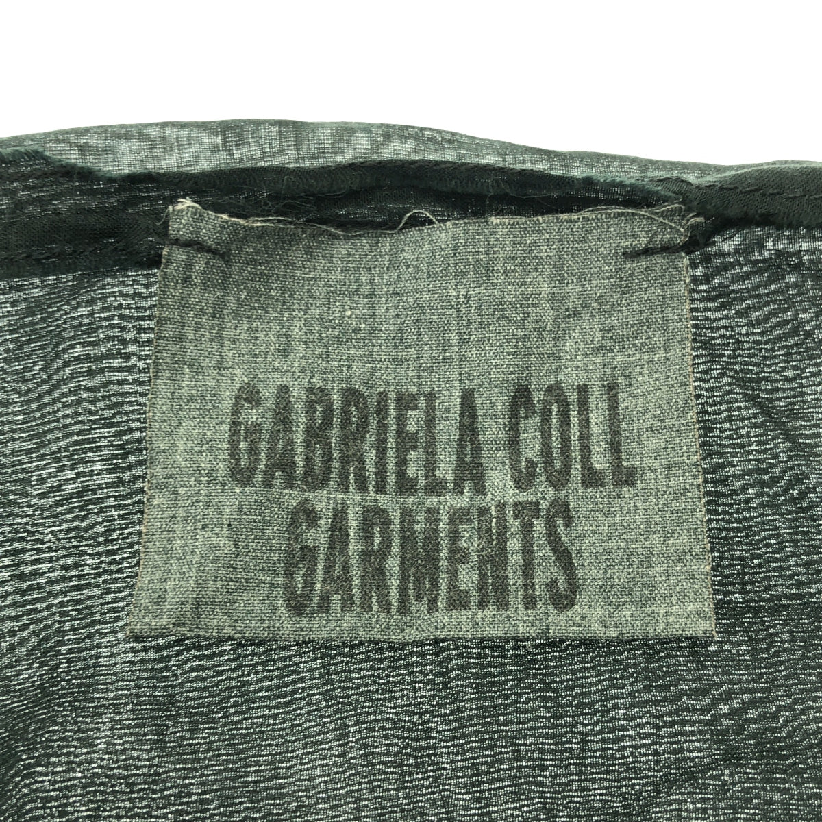 GABRIELA COLL GARMENTS / 가브리엘라 콜 가멘츠 | 2022SS | Series NO.10 코튼 실크 키넥 풀오버 셔츠 | S |