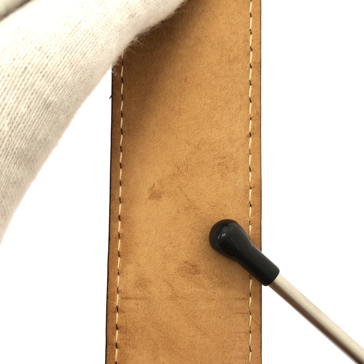 LOEWE / ロエベ | レザー アナグラム ロゴ スラップ ブレスレット |