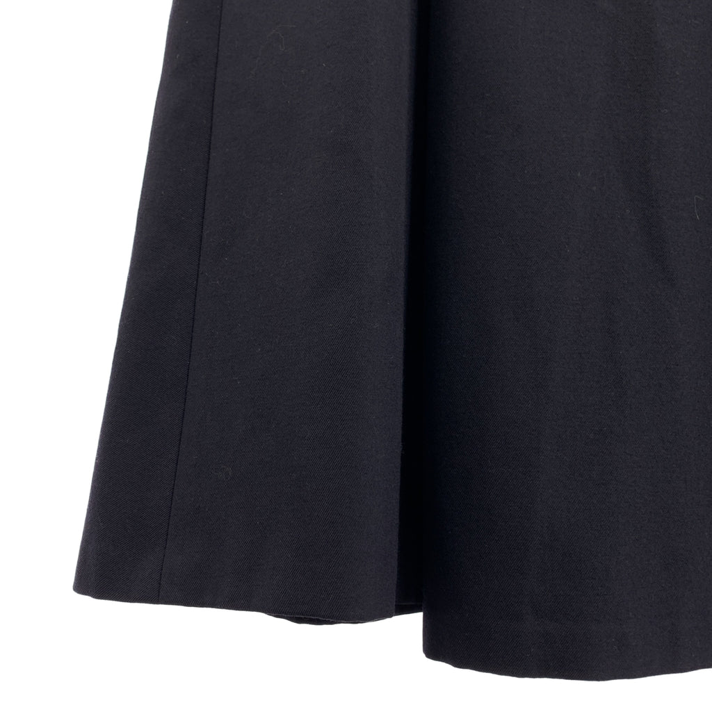 【成色極佳】ebure | 羊毛裹身長款喇叭裙 | 尺寸 38 | 海軍藍 | 女款