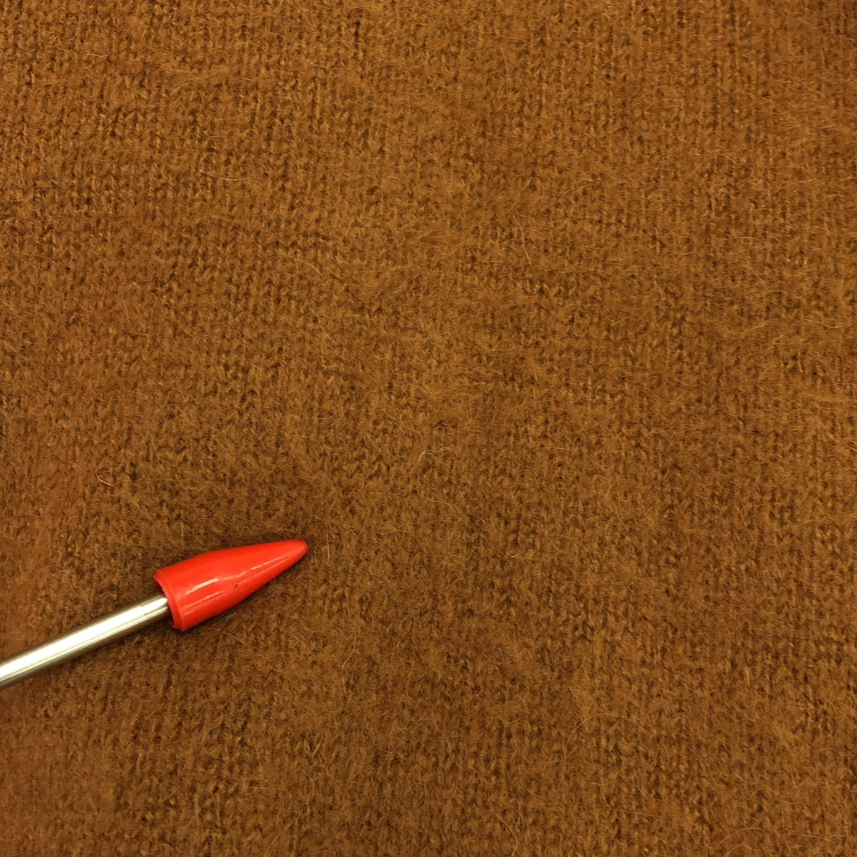 Rokh / ロック | 変形 肩掛け ニット プルオーバー | S | キャメル | レディース