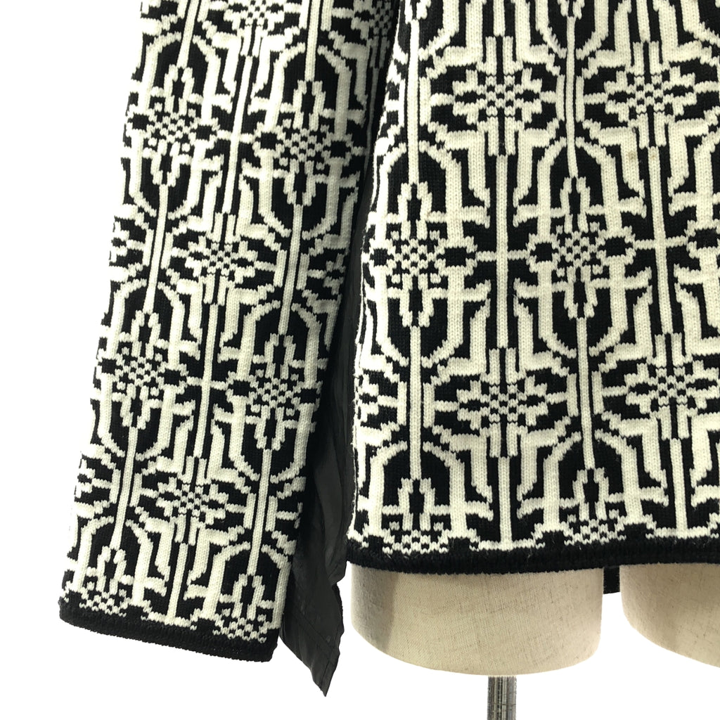 COMME des GARÇONS | 2021 秋冬系列 | 混紡提花圓領針織衫 | S 碼 | 女款