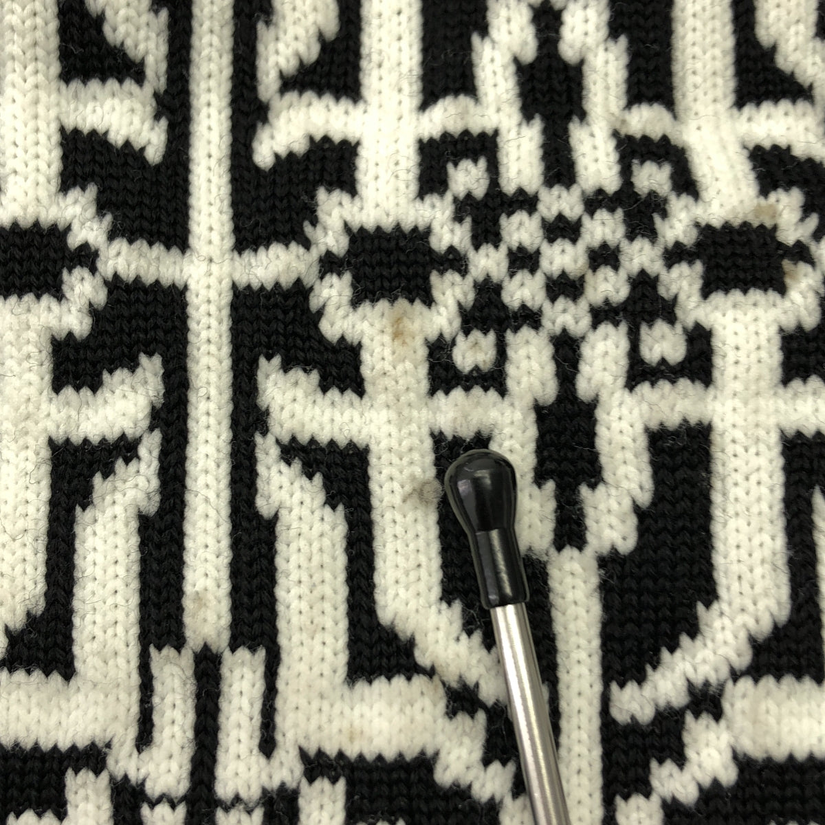 COMME des GARÇONS | 2021 秋冬系列 | 混紡提花圓領針織衫 | S 碼 | 女款