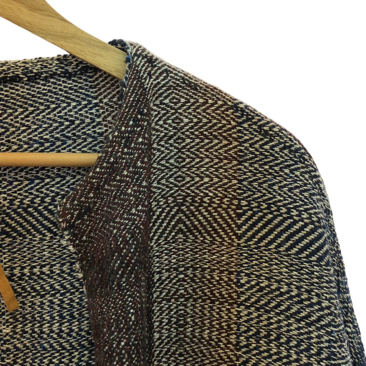 ISABELLA STEFANELLI / 이사벨라 스테파넬리 | Virginia check coat / Earth&amp;Soul 버지니아 코트 | M | 남성