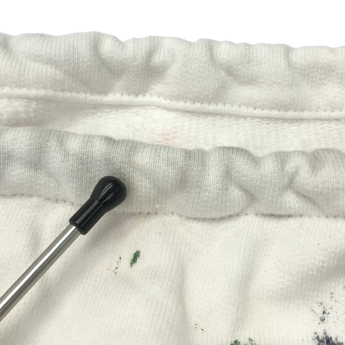 SHINYA KOZUKA / シンヤコヅカ | 2025SS | Ordinary Home Deliveryman With Hand Painting オーディナリー ホーム デリバリーマン スウェットパンツ ハンドペイント | S | ホワイト / マルチカラー | メンズ