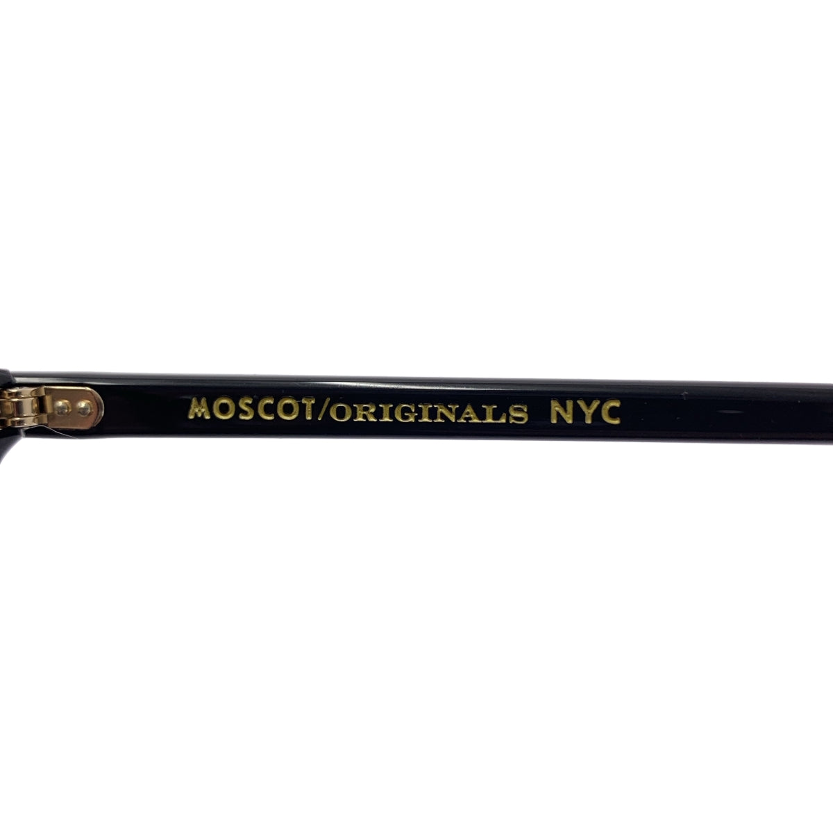 [狀況極佳] MOSCOT | GATKES 方框眼鏡 | 尺寸 49 □22-148 | 黑色