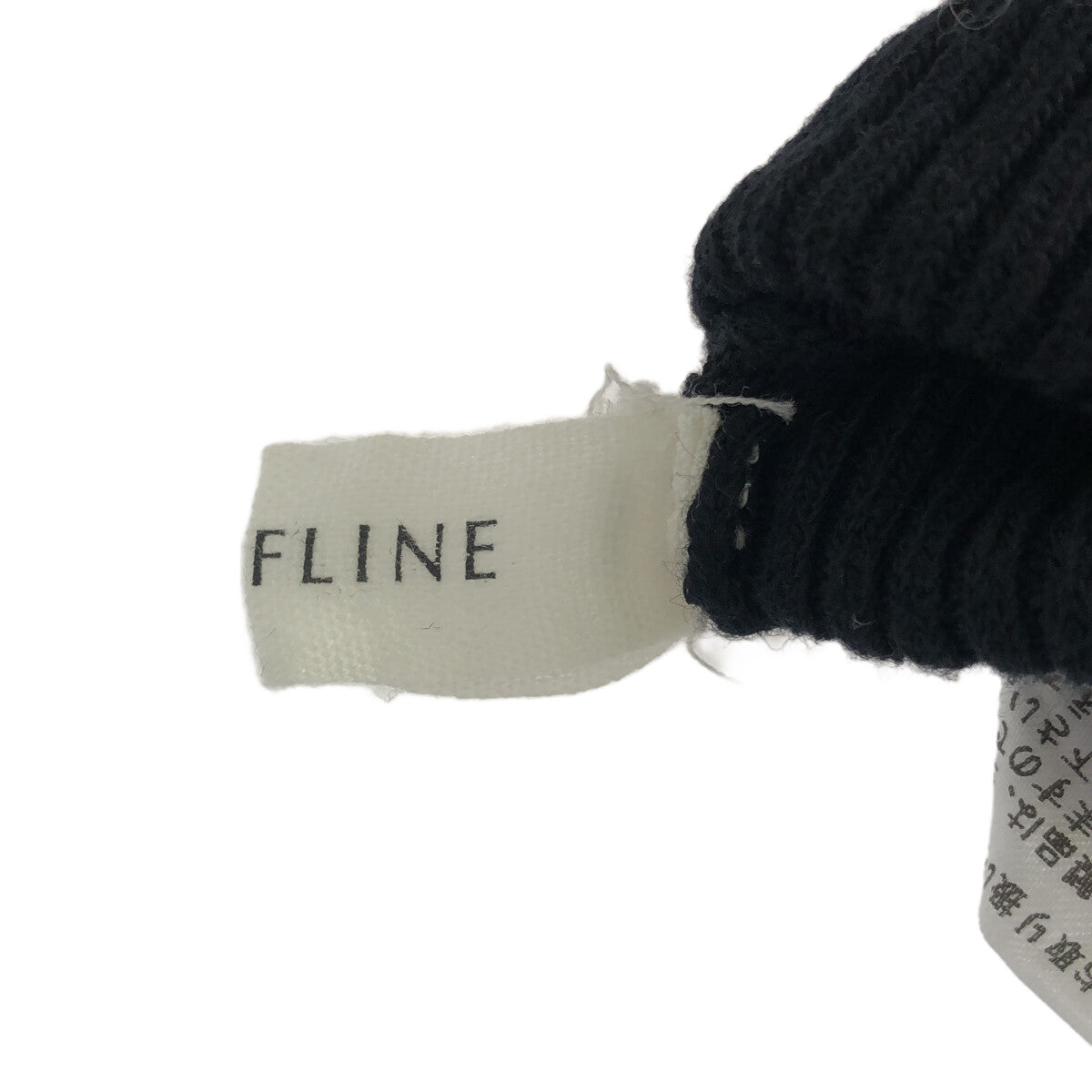 CASA FLINE | Rib knit pullover | F | Black | Women's