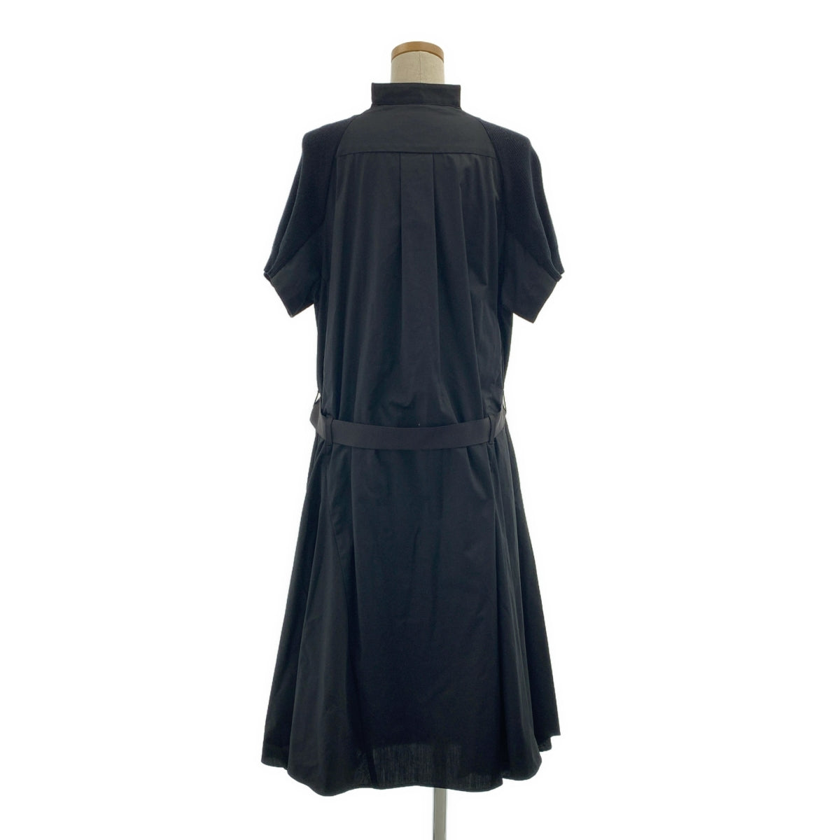 sacai | 棉質針織洋裝 | 混紡針織繫帶洋裝 | 3號 | 女款