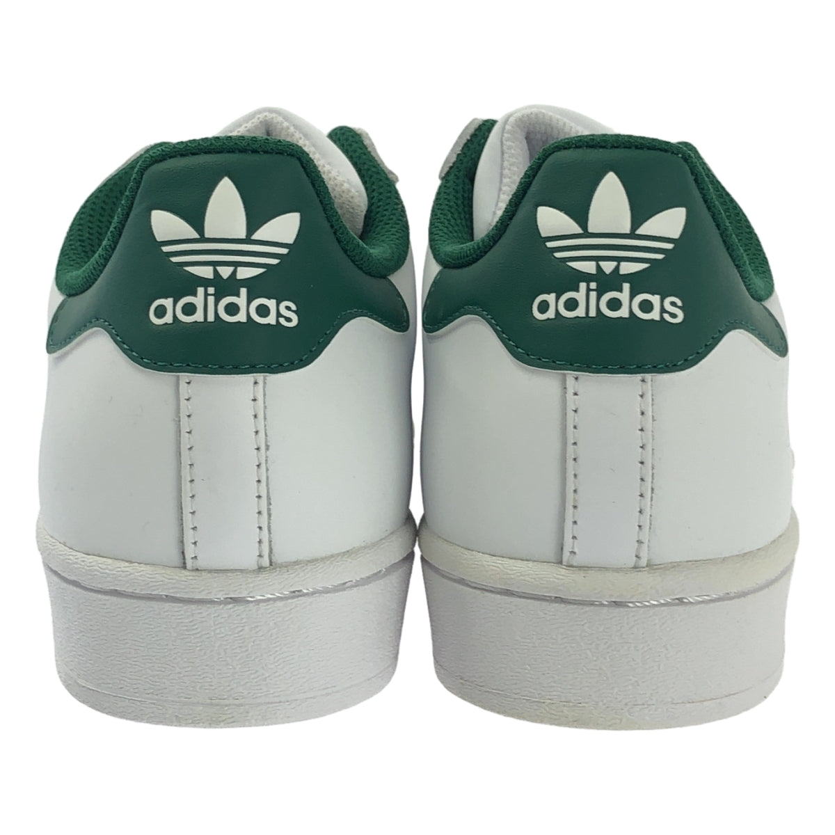 【美品】  adidas / アディダス | SUPERSTAR スーパースター / ローカットスニーカー / GZ3742 | 25.5 | ホワイト/グリーン | メンズ