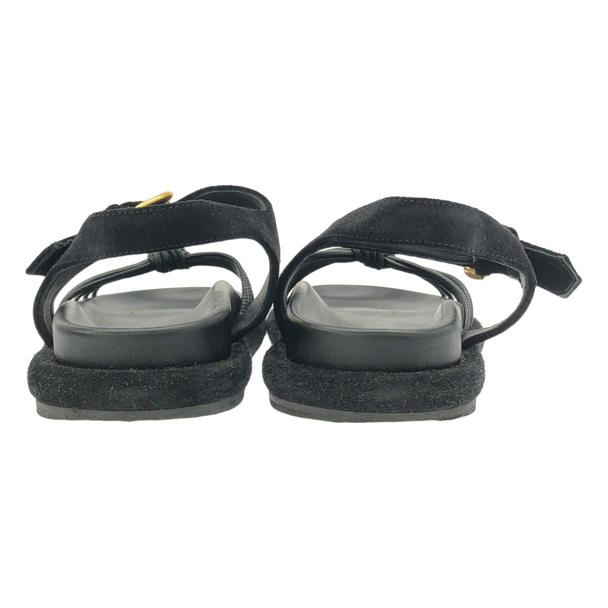 J&M DAVIDSON / ジェイアンドエムデヴィッドソン | STRAPPY KNOTTED SANDAL ストラッピー ノット サンダル | 37 | ブラック | メンズ