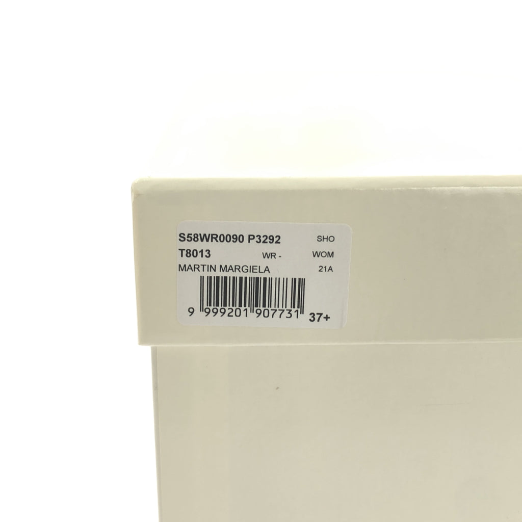 【신품】 Maison Margiela / 메종 마르제라 | camden 스티치 가죽 로퍼 슬리폰 | 37 1/2 | 블랙 | 여성