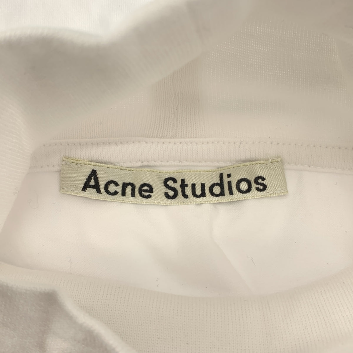 Acne Studios / アクネストゥディオズ | コットン オーバーサイズ モックネック Tシャツ | S | レディース