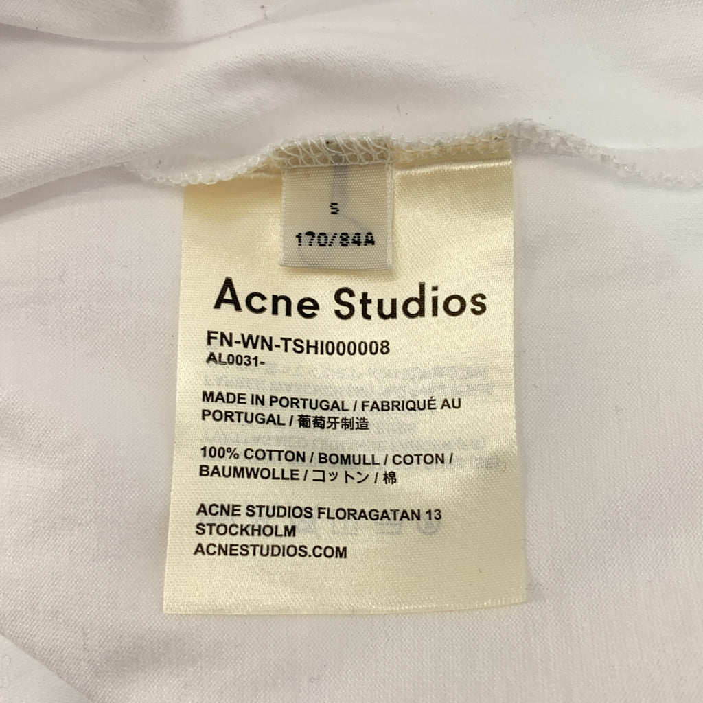 Acne Studios / アクネストゥディオズ | コットン オーバーサイズ モックネック Tシャツ | S | レディース
