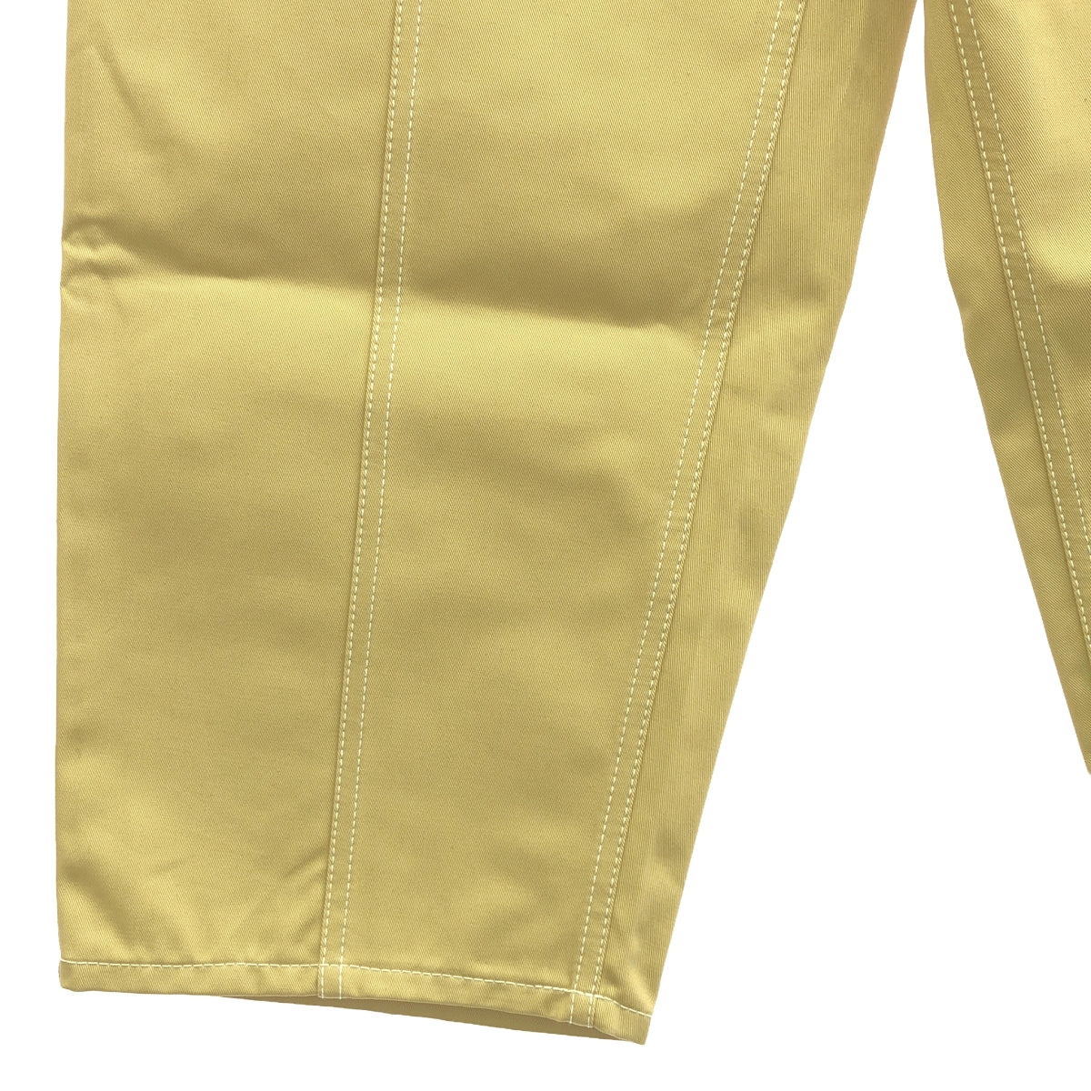 [New] prasthana / Plastana | White Stitch Work Pants | M | Beige | Men's