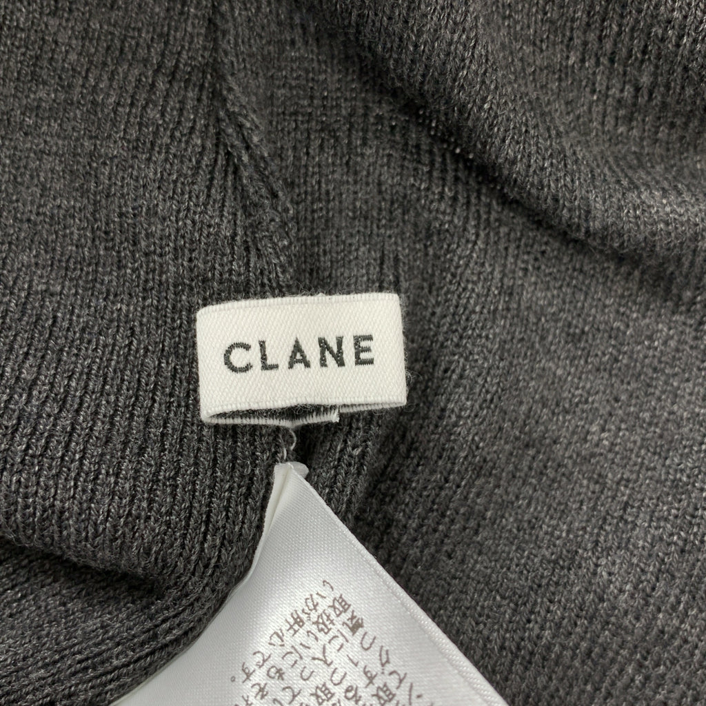 CLANE | 雙面短袖針織 CD 雙面開襟衫 | 尺寸 1 | 女款