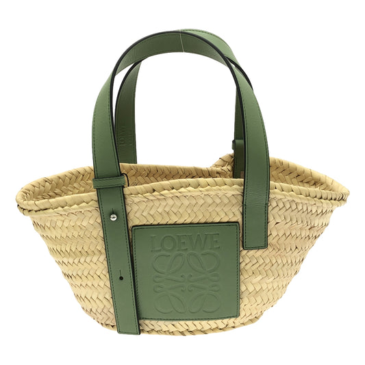 LOEWE / ロエベ | BASKET SMALL BAG ラフィア バスケット ハンドバッグ |