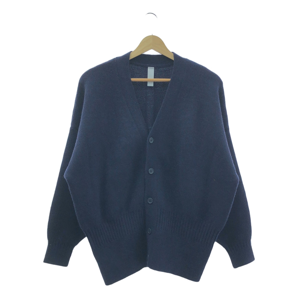 【美品】  CFCL / シーエフシーエル | WOOL MILAN CARDIGAN / ウール ニット カーディガン | 3 | Navy | レディース