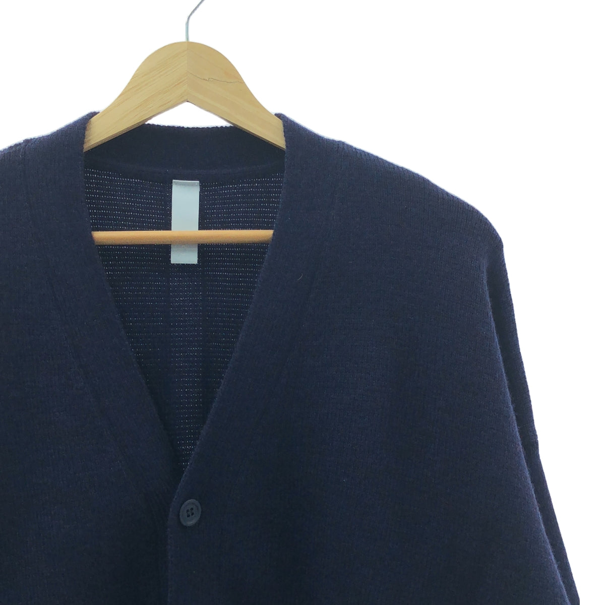 【美品】  CFCL / シーエフシーエル | WOOL MILAN CARDIGAN / ウール ニット カーディガン | 3 | Navy | レディース
