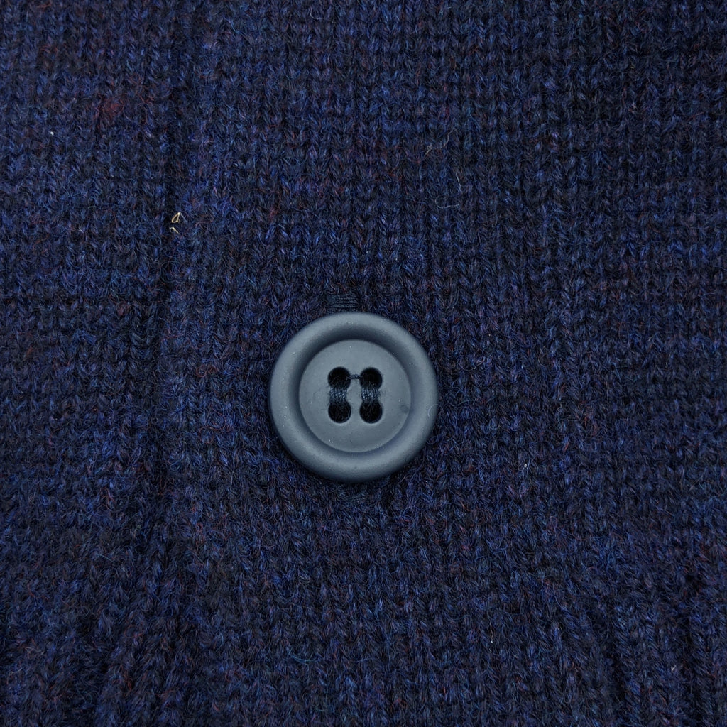 【美品】  CFCL / シーエフシーエル | WOOL MILAN CARDIGAN / ウール ニット カーディガン | 3 | Navy | レディース