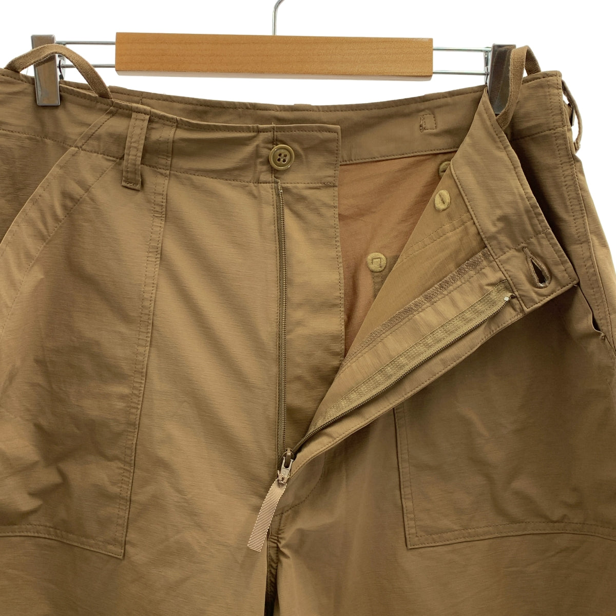 N.HOOLYWOOD / 엔 할리우드 | 2021SS | 더블 어저스터 와이드 하프 반바지 반바지 | 40 | 남성