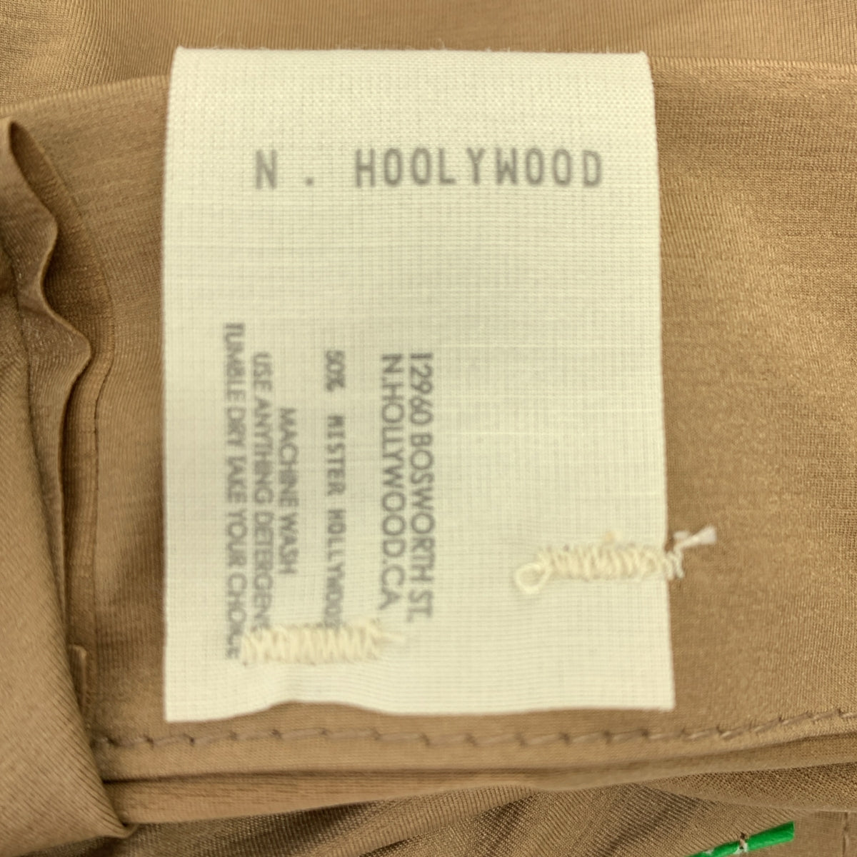 N.HOOLYWOOD / 엔 할리우드 | 2021SS | 더블 어저스터 와이드 하프 반바지 반바지 | 40 | 남성