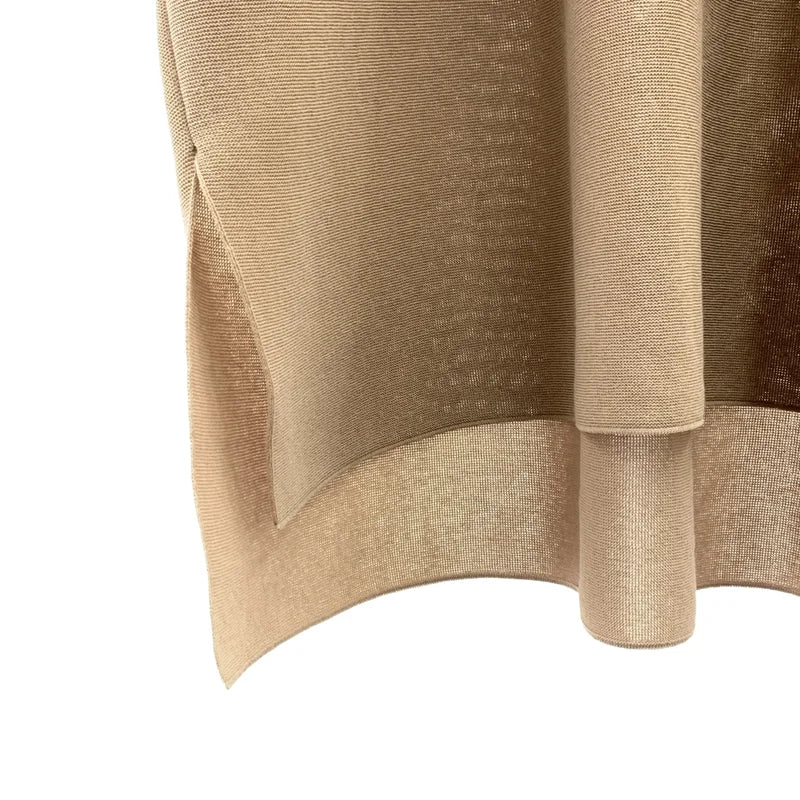 CFCL / シーエフシーエル | TC GARTER SHORT SLEEVE TEE SHIRT / オーバーシルエット スリット Tシャツ カットソー | F | メンズ