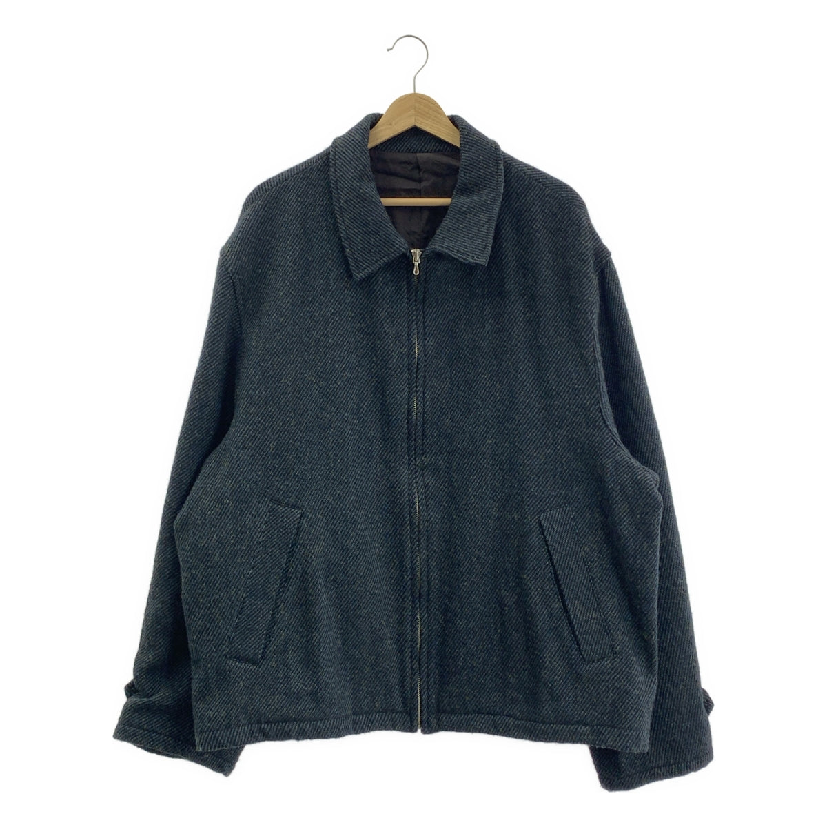 URU | 2024秋冬 | 羊毛拉鍊短版外套 | 3碼 |